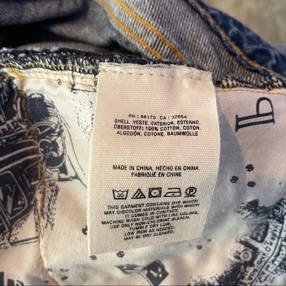 Pilcro and the‎ Letterpress Hyphen Fringe Jean in Blue Size 26 - Picture 7 of 10